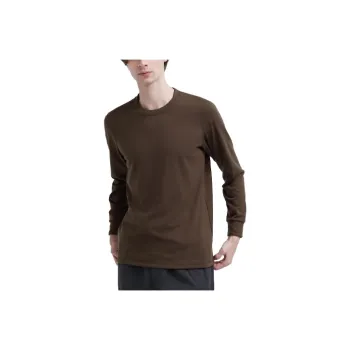 UNIQLO T-Shirt Men's Dark Brown