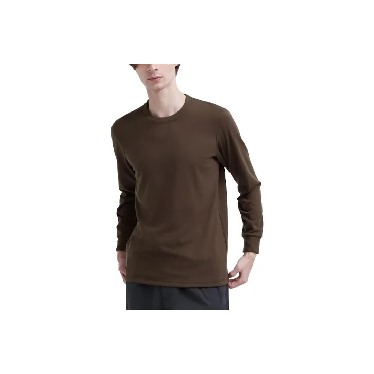 UNIQLO T-Shirt Men's Dark Brown-0