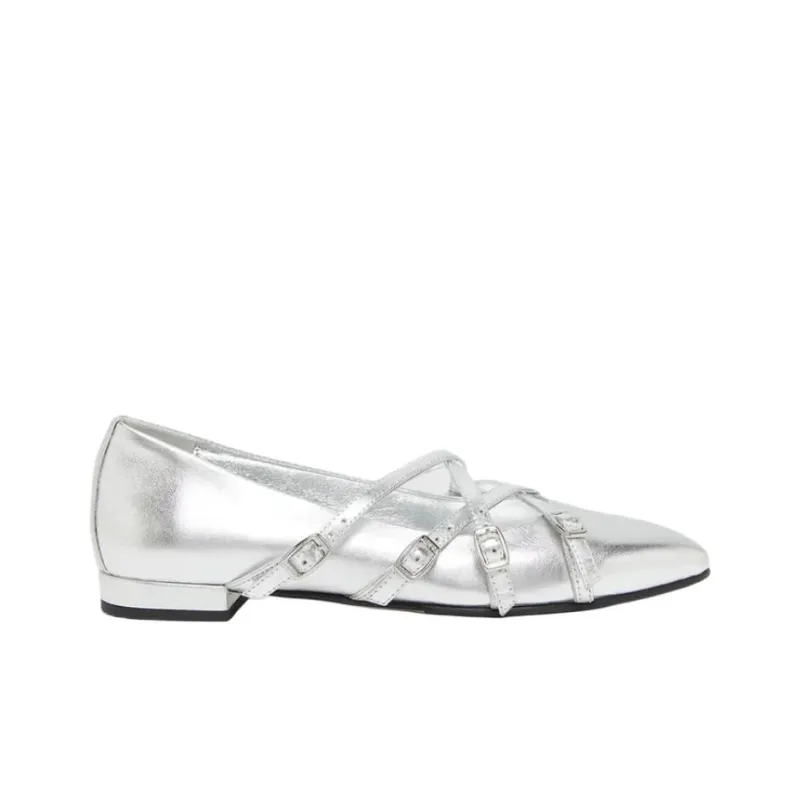 Carel Eloise Casual Single Shoes Women's Silver-1