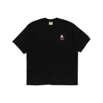 A BATHING APE Head 2 Point Relaxed Fit Tee