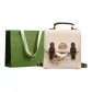 Ecru+Pendant+Shopping Bag