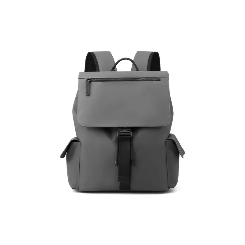 AUNG Nylon Fabric Backpack Unisex Multicolor-2