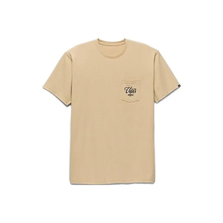 Vans T-Shirts Men Khaki-0