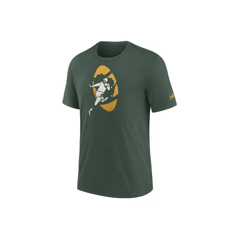 Nike Bay Packers Rewind Logo Essential Men's Nike Nfl T Shirt-0