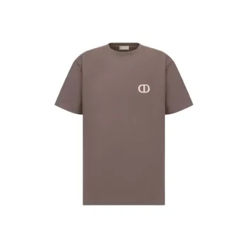 DIOR T Shirts Men Brown