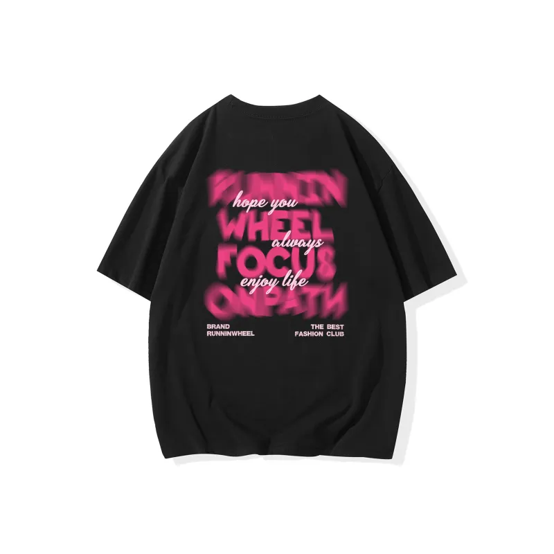 RUNNINWHEEL T Shirts Unisex-5