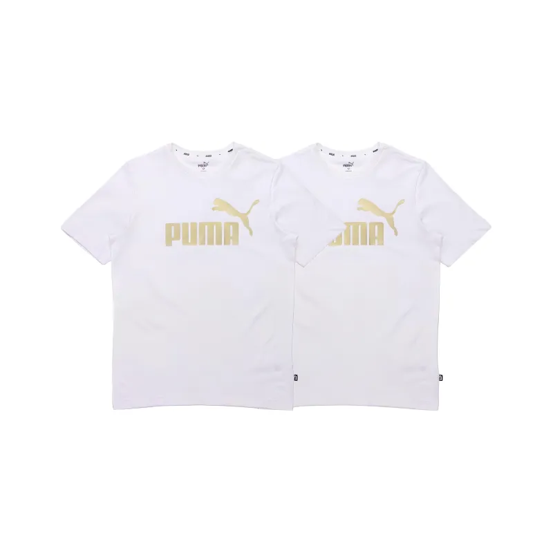 PUMA T Shirt Men's 2 Pack White-0