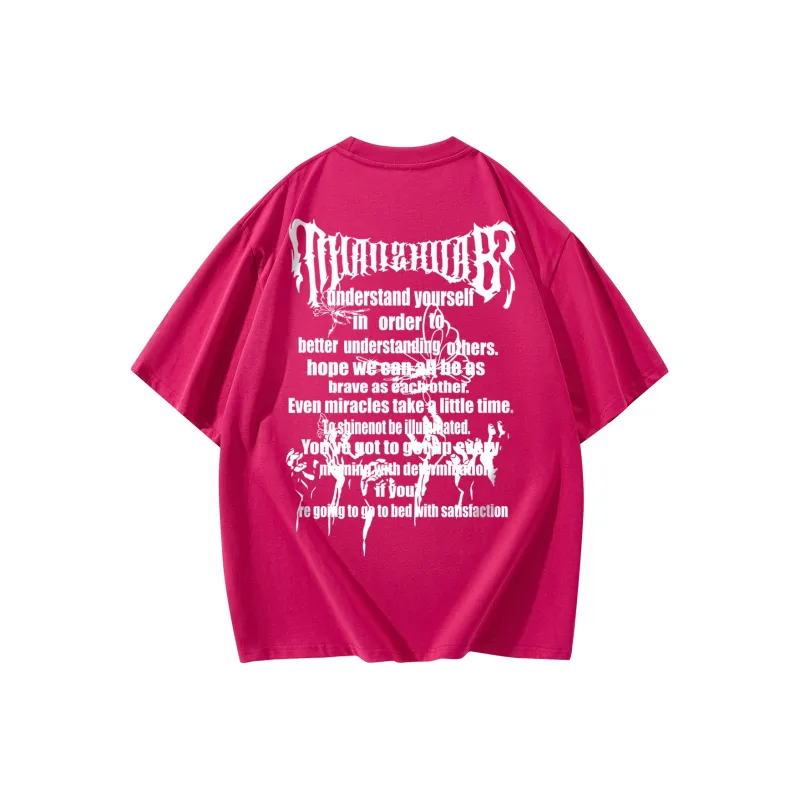 Cotton Short Sleeved T Shirts Unisex-25