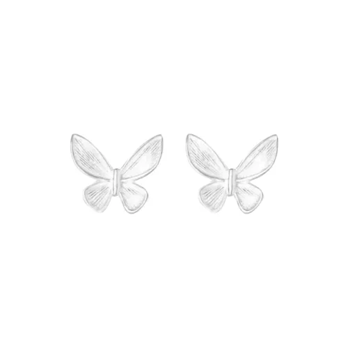 Universe Search S925 Sterling Silver Stud Earrings Women's