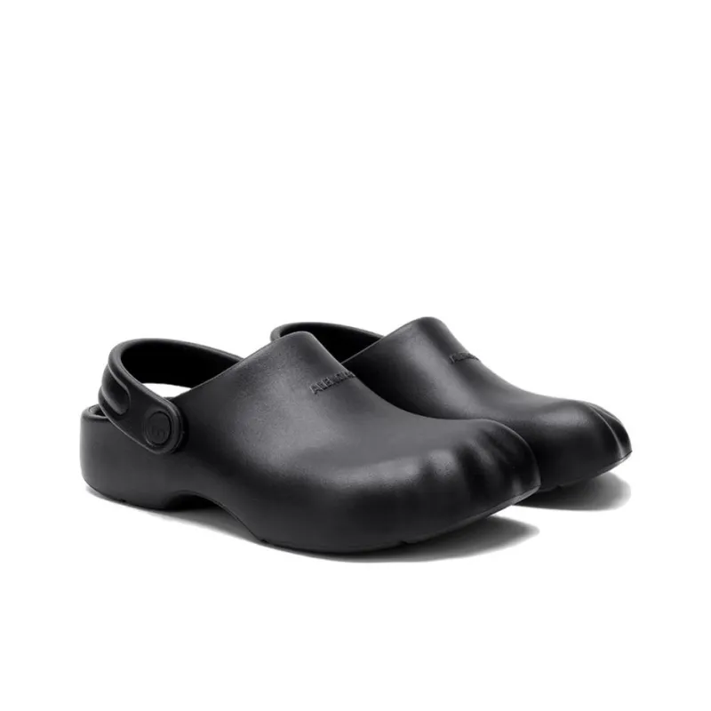 Balenciaga x Crocs Wrap toe Slippers Unisex Black-2