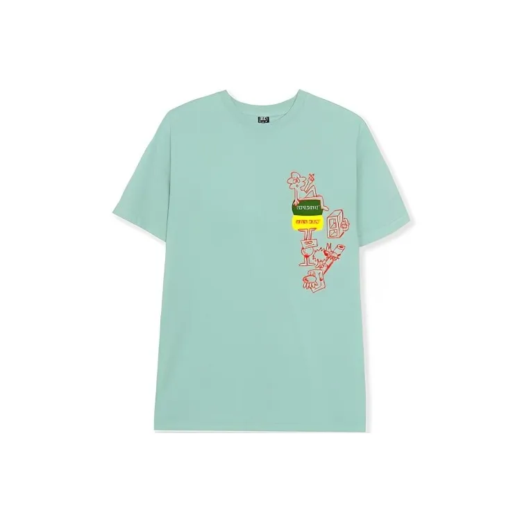 Brain Dead HOMESHAKE HAIRCUT EP T-SHIRT T-Shirt Unisex Green-0