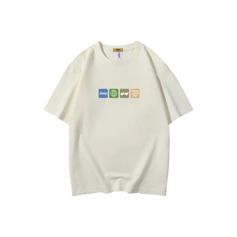 Jeep Drop Shoulder Sleeve T Shirt Unisex-8