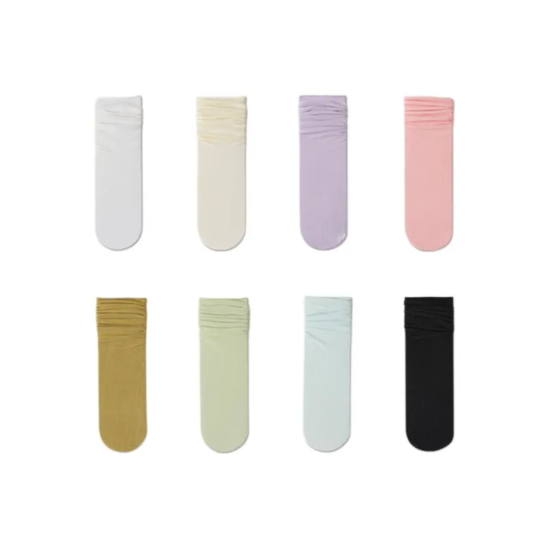 Temooues Mid Calf Socks Women's Combo Set-13