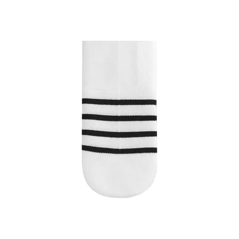 LiNing Antibacterial And Deodorizing Running Casual Knee High Socks Unisex Black White Combo Set-2
