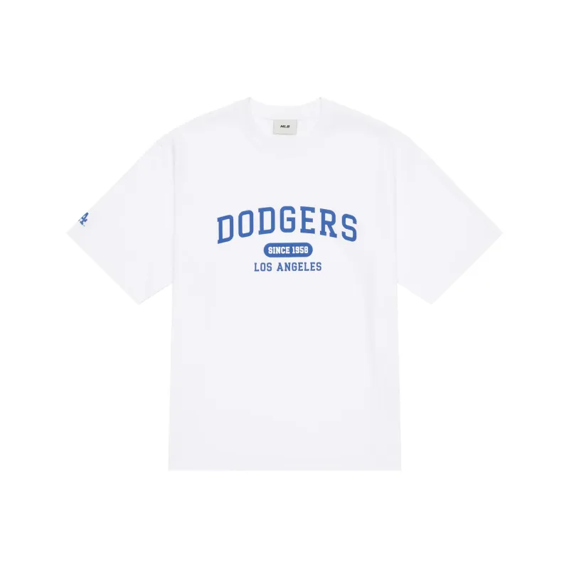 MLB College Style Series T Shirts Unisex White-0