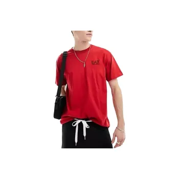 EMPORIO ARMANI EA7 SS24 T Shirt Men's Red