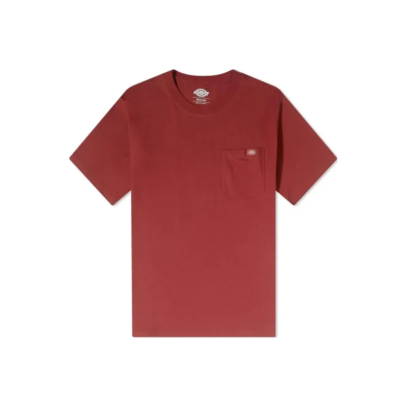 Dickies T Shirt Men's Brick Red-0