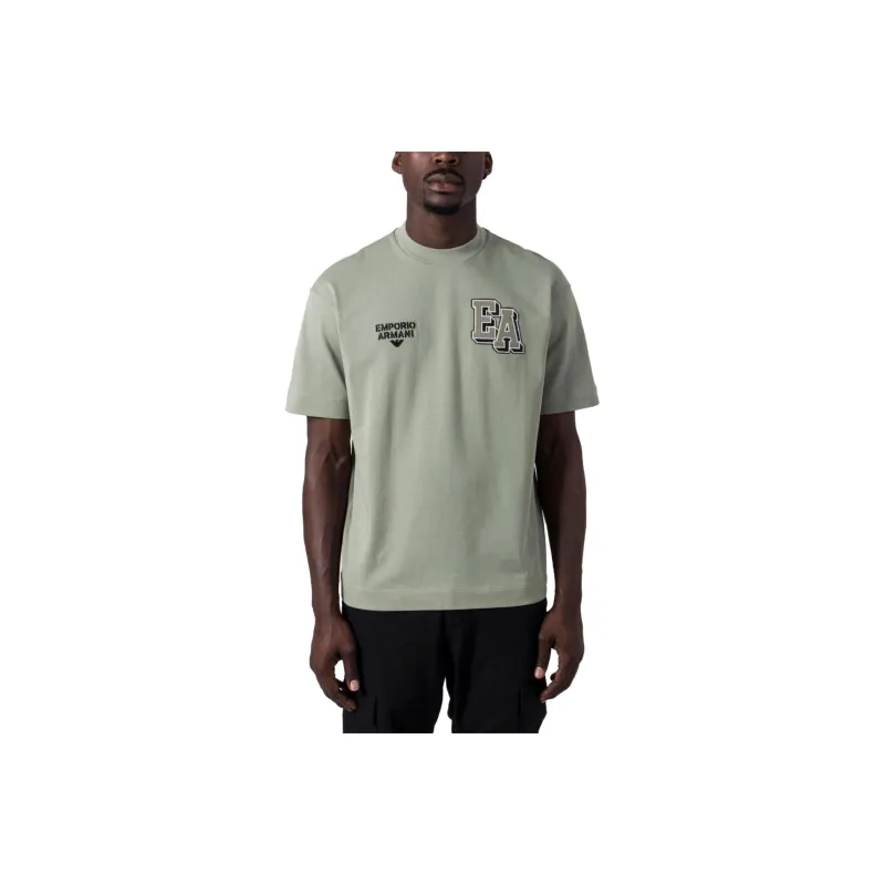 EMPORIO ARMANI T Shirt Men's Green-2