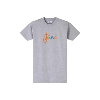 A.P.C X Jw Anderson Logo Printed Crewneck T Shirt