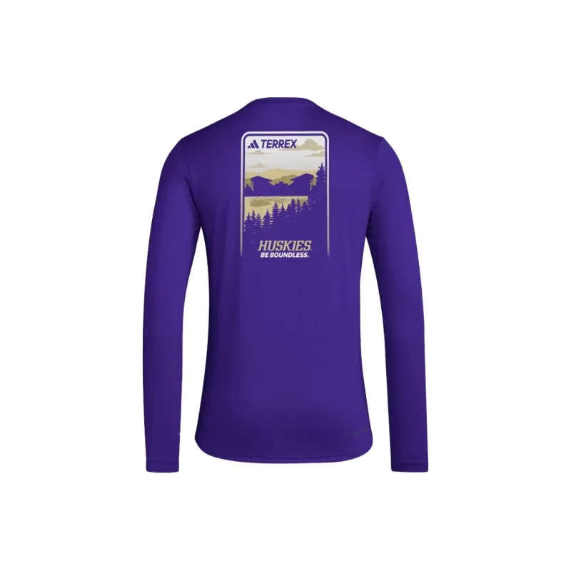 Adidas Washington T-Shirts Men Team Collegiate Purple-0