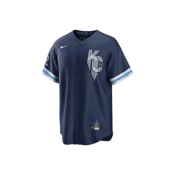Nike Mlb Kansas City Royals City Connect Whit Merrifield Men's Replica Baseball Jersey