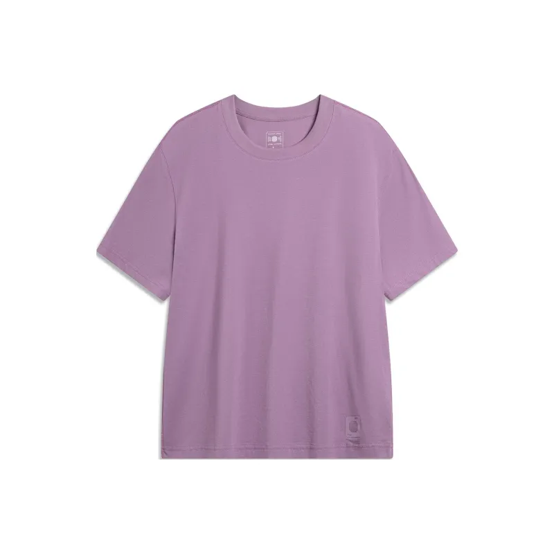 LiNing T Shirt Men's Purple Bamboo-0