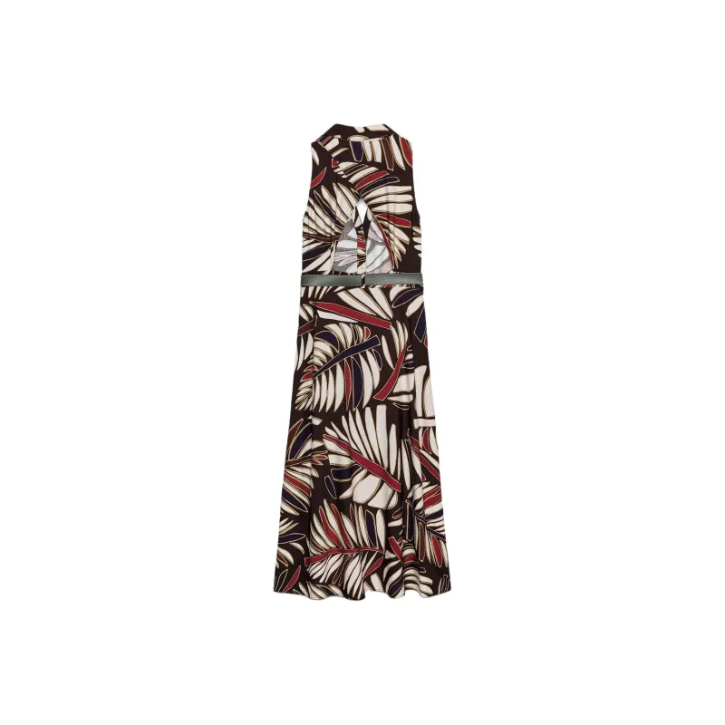 ZARA Sleeveless Dress Women's Multicolor-1