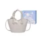 Ecru+Shopping Bag