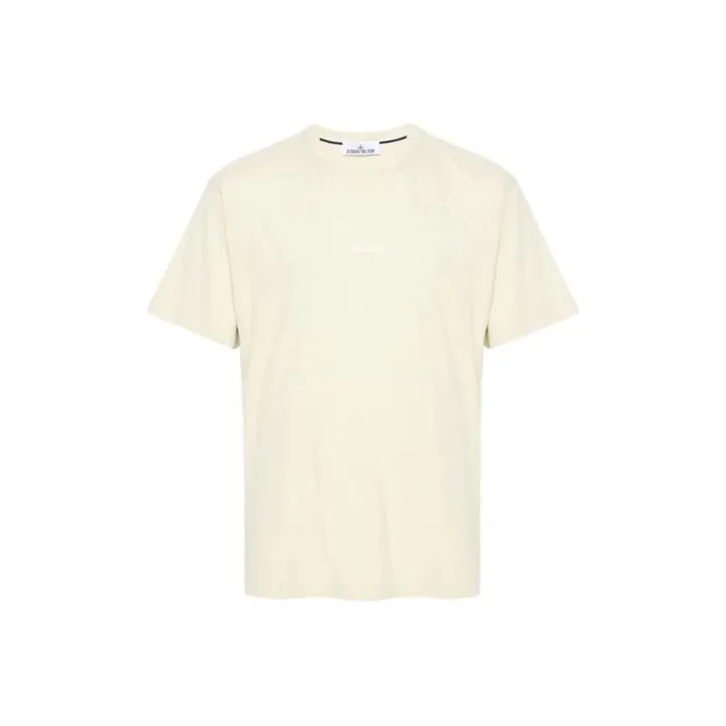 STONE ISLAND T Shirt Men's Beige-0
