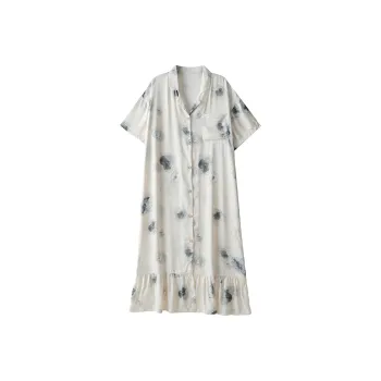 BONAS Nightgown Women's Artistic Ink