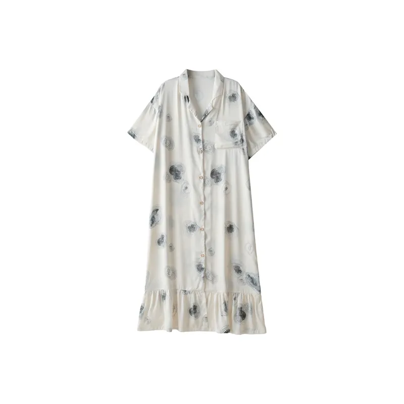 BONAS Nightgown Women's Artistic Ink-0