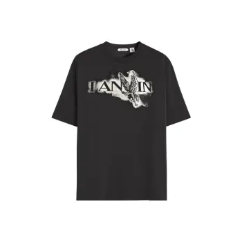Lanvin X Future Classic Eagle Print T Shirt