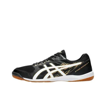 Asics Attack Hyperbeat 4 Wear Resistant Functionality Low Top Table Tennis Shoes Men's Black White