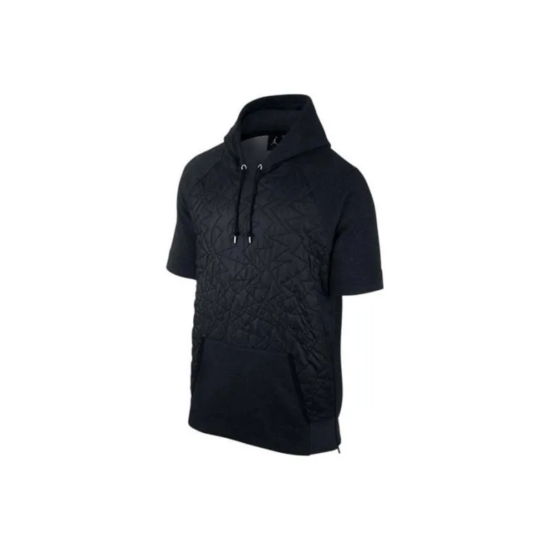 Jordan Vii Ss Quilted Fleece Pullover Hoodie-0