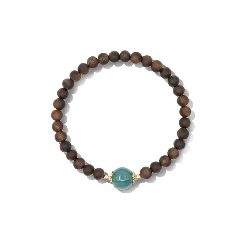 RIXIANGWAN Fragrance Agarwood Bracelets Unisex-0