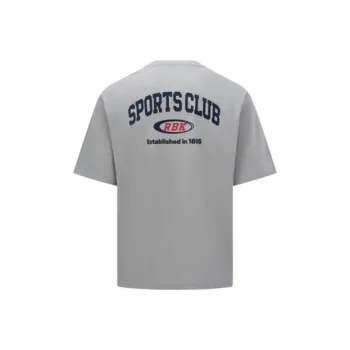 Reebok T Shirts Unisex Gray