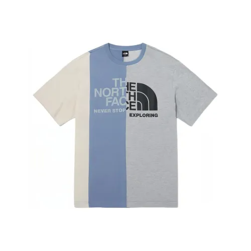 THE NORTH FACE T Shirt Unisex Gray Blue