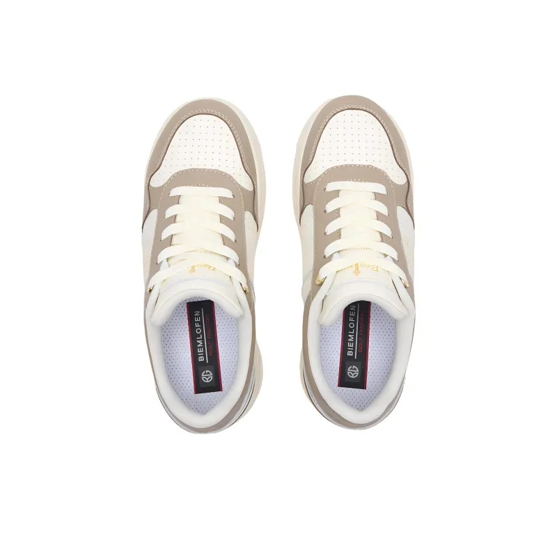 Biyin Leufen Breathable Height Increasing Low Top Skateboard Shoes Women's-1