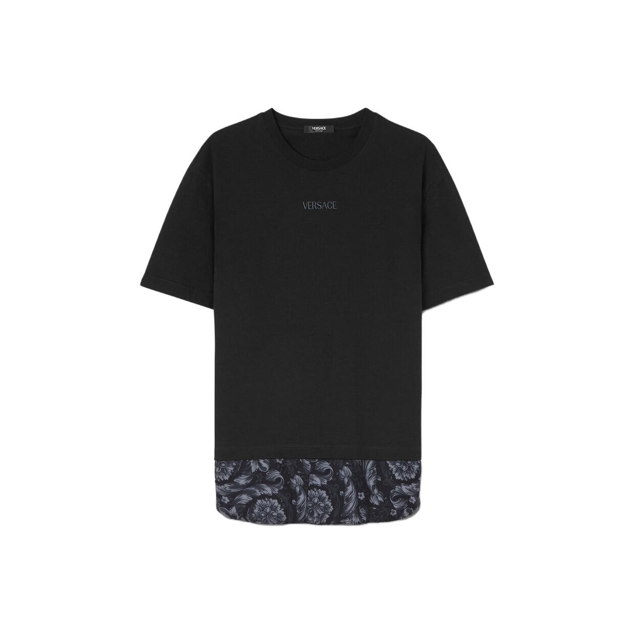 【送料&関税込】Versace Barocco-printed Crewneck T-shirt Versace Men's Barocco Crewneck T-Shirt | Neiman Marcus
