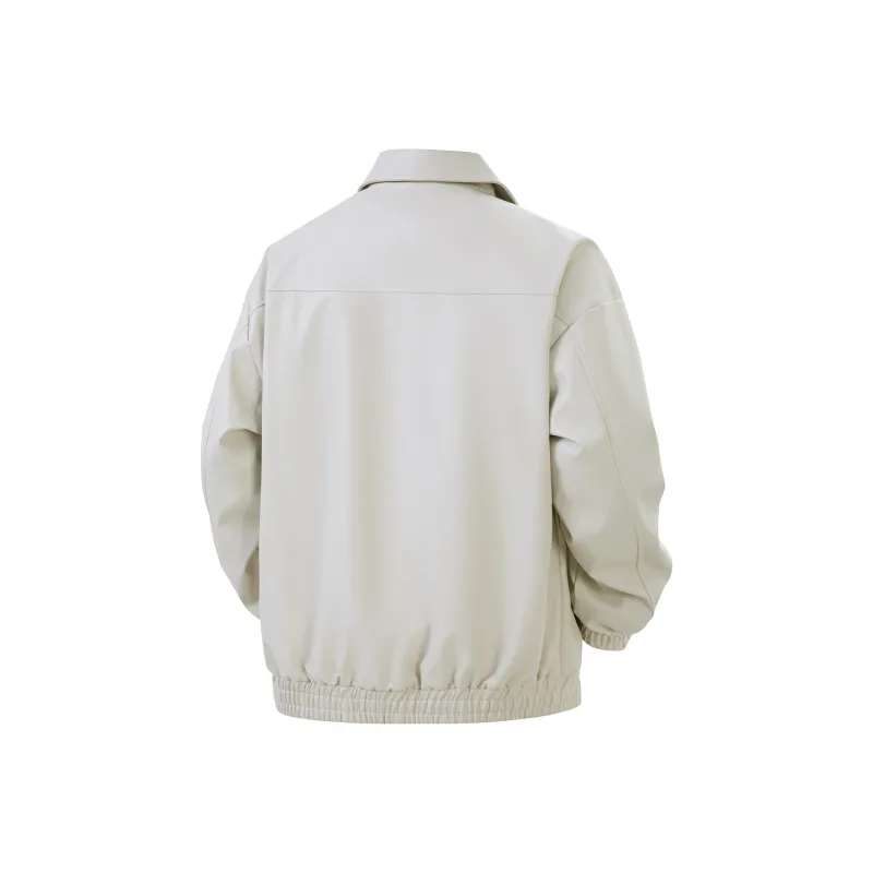 Yiwen Leather Jackets Unisex-3