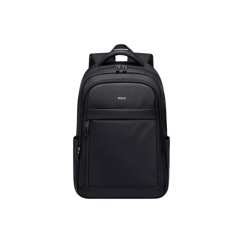 POLO Fabric Backpack Regular Men's Black/Gray Green-0