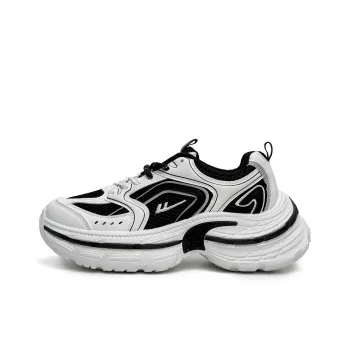 Warrior Warrior Low-Top Chunky Sneakers Women's White Black