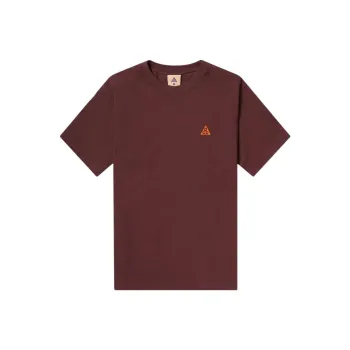 Nike T Shirts Men Burgundy