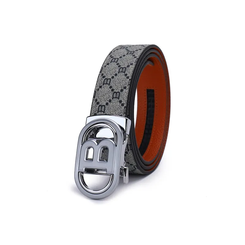 JONNY MOORE Top Grain Cow Leather Belts Unisex 3.5CM-2