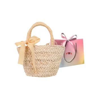 Yalu Straw Handbag Women's Multicolor