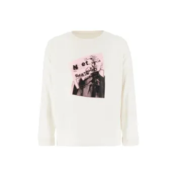 Maison Margiela Graphic Printed Long Sleeved T Shirt