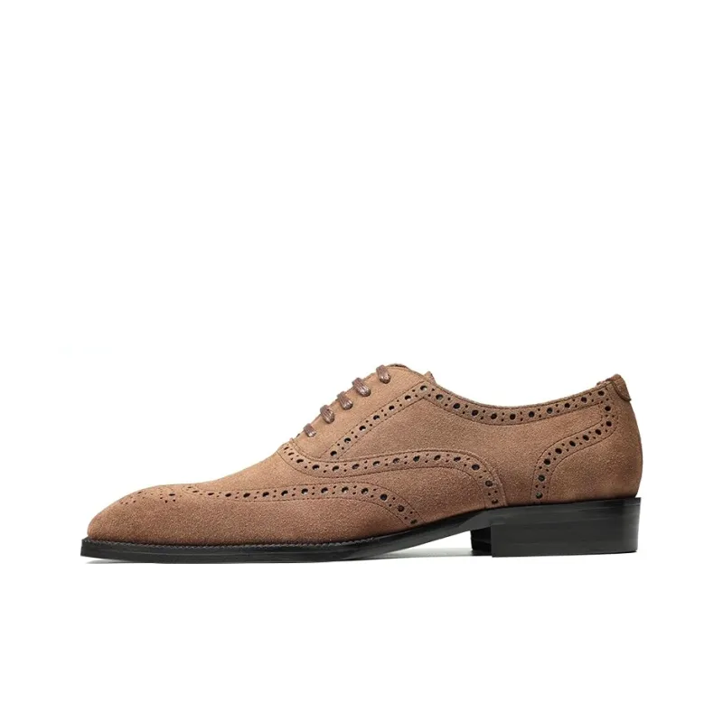 Bansley Dress Shoes Men Low Top-7