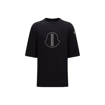 Rick Owens X Moncler T Shirts Unisex Black