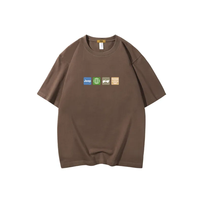 Jeep Drop Shoulder Sleeve T Shirt Unisex-10