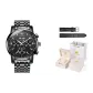 Black Steel Black Dial